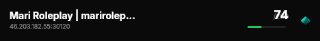 Mari Roleplay | mariroleplay.com live status badge