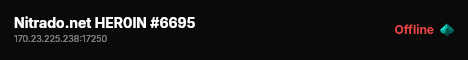 Nitrado.net HER0IN #6695 live status badge