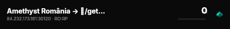 Amethyst România -> ✮/getbonus✮ ^7 live status badge