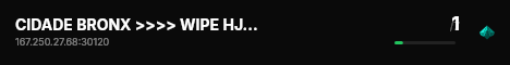 CIDADE BRONX >>>> WIPE HJ 24-SET<<<< live status badge