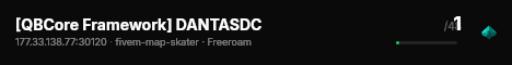 [QBCore Framework] DANTASDC live status badge