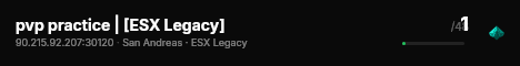 pvp practice | [ESX Legacy] live status badge
