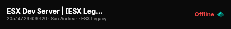 ESX Dev Server | [ESX Legacy] live status badge