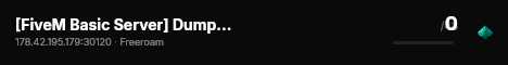 [FiveM Basic Server] Dump FazeRP live status badge