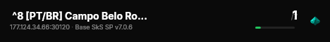  ^8 [PT/BR] Campo Belo Roleplay - ^1Beta Edition live status badge