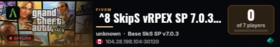  ^8 SkipS vRPEX SP 7.0.3 - ^1RED Edition live status badge