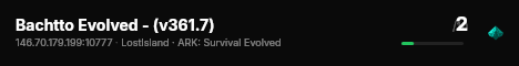 Bachtto Evolved - (v361.7) live status badge