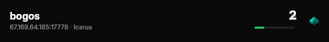 bogos live status badge