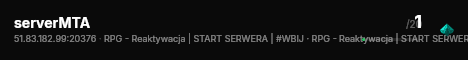 serverMTA live status badge
