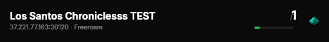 Los Santos Chroniclesss TEST live status badge