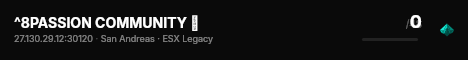 ^8PASSION COMMUNITY 💕 live status badge