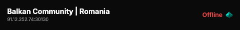 Balkan Community | Romania live status badge