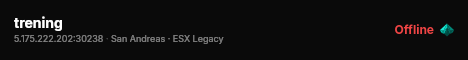 trening live status badge