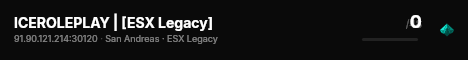 ICEROLEPLAY | [ESX Legacy] live status badge
