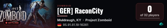 [GER] RaconCity live status badge