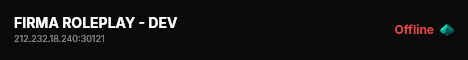 FIRMA ROLEPLAY - DEV live status badge