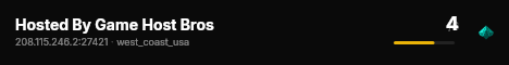 Hosted By Game Host Bros live status badge