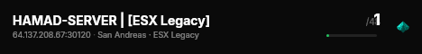 HAMAD-SERVER | [ESX Legacy] live status badge