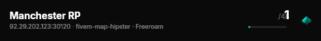 Manchester RP live status badge