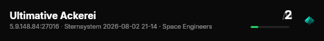 Ultimative Ackerei live status badge