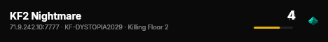 KF2 Nightmare live status badge