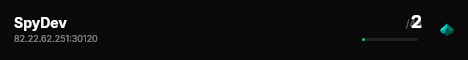 SpyDev live status badge