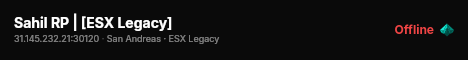 Sahil RP | [ESX Legacy] live status badge