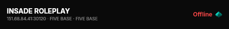 INSADE ROLEPLAY live status badge