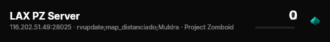 LAX PZ Server live status badge