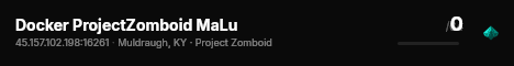 Docker ProjectZomboid MaLu live status badge