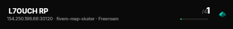  L7OUCH RP live status badge