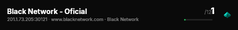 Black Network - Oficial live status badge