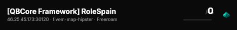[QBCore Framework] RoleSpain live status badge
