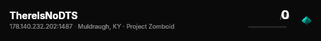 ThereIsNoDTS live status badge