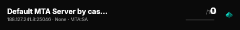 Default MTA Server by castle-host.com live status badge