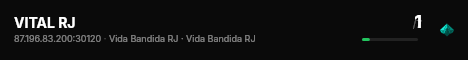VITAL RJ live status badge