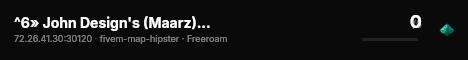 ^6» John Design's (Maarz) Test Server ➜ Private! live status badge
