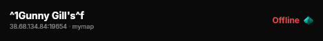 ^1Gunny Gill's^f live status badge