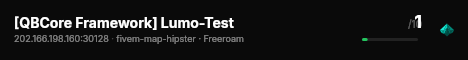 [QBCore Framework] Lumo-Test live status badge