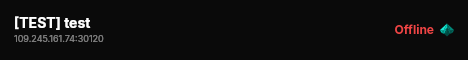 [TEST] test live status badge