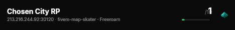Chosen City RP live status badge