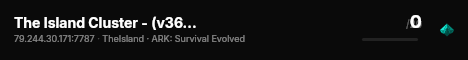The Island Cluster - (v360.26) live status badge