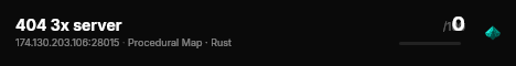 404 3x server live status badge