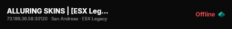 ALLURING SKINS | [ESX Legacy] live status badge