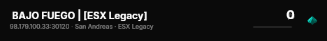  BAJO FUEGO | [ESX Legacy] live status badge