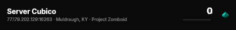 Server Cubico live status badge