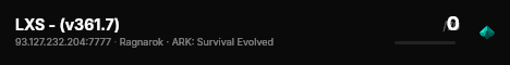 LXS - (v361.7) live status badge