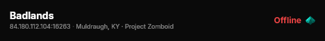 Badlands live status badge