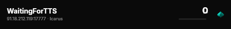 WaitingForTTS live status badge