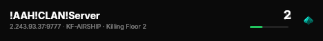 !AAH!CLAN!Server live status badge